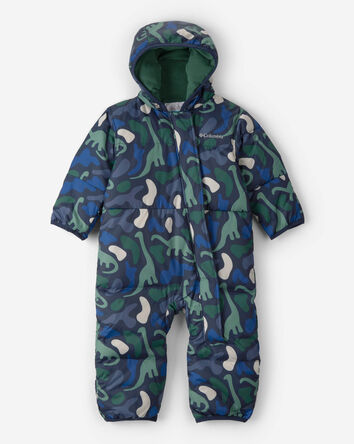 Baby Boy Columbia&trade; Dinosaur Fleece Bunting - Blue
, 