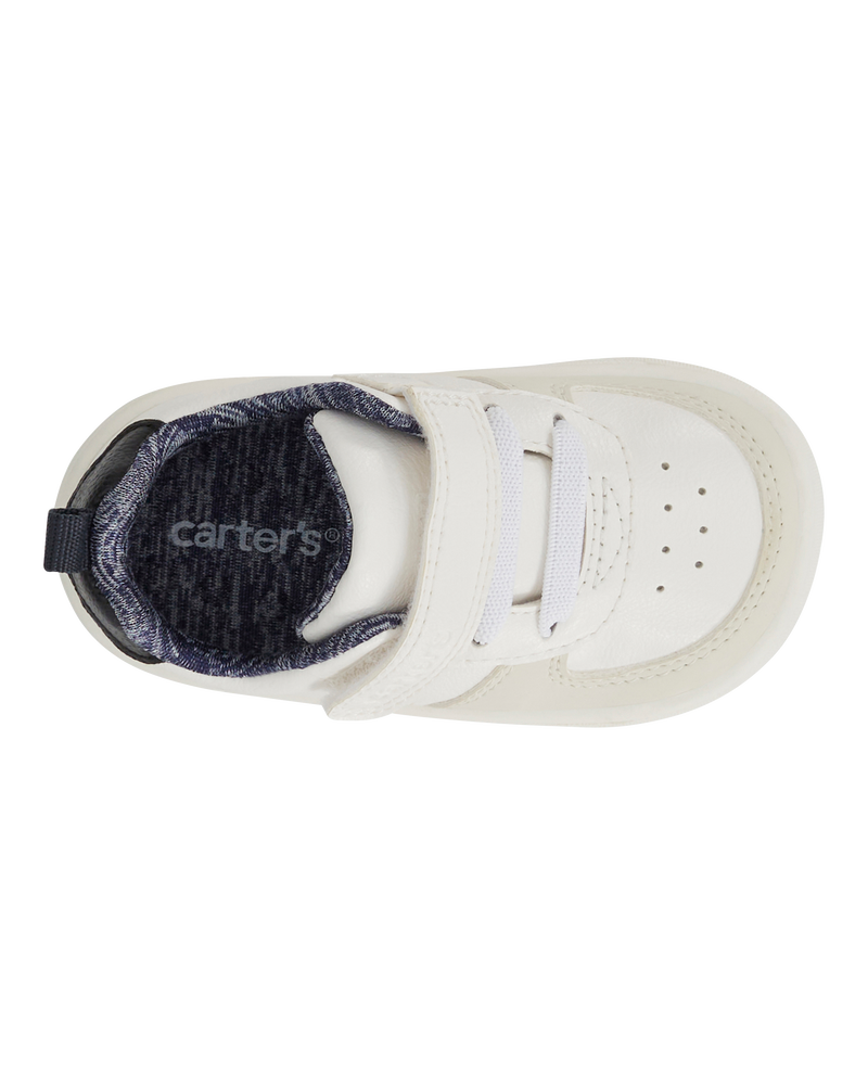  Every Step® First Walker Casual Sneakers - White, image 4 of 7 slides