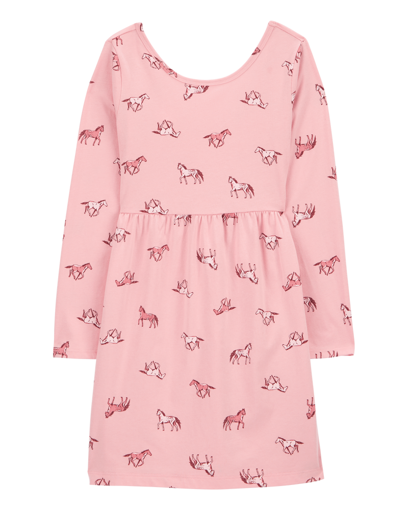 Kid Fox Jersey Dress, image 1 of 4 slides