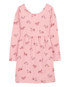 Kid Fox Jersey Dress, image 1 of 4 slides