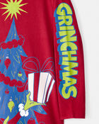 Kid Dr. Seuss™ The Grinch Long-Sleeve Graphic Tee - Red, image 2 of 3 slides