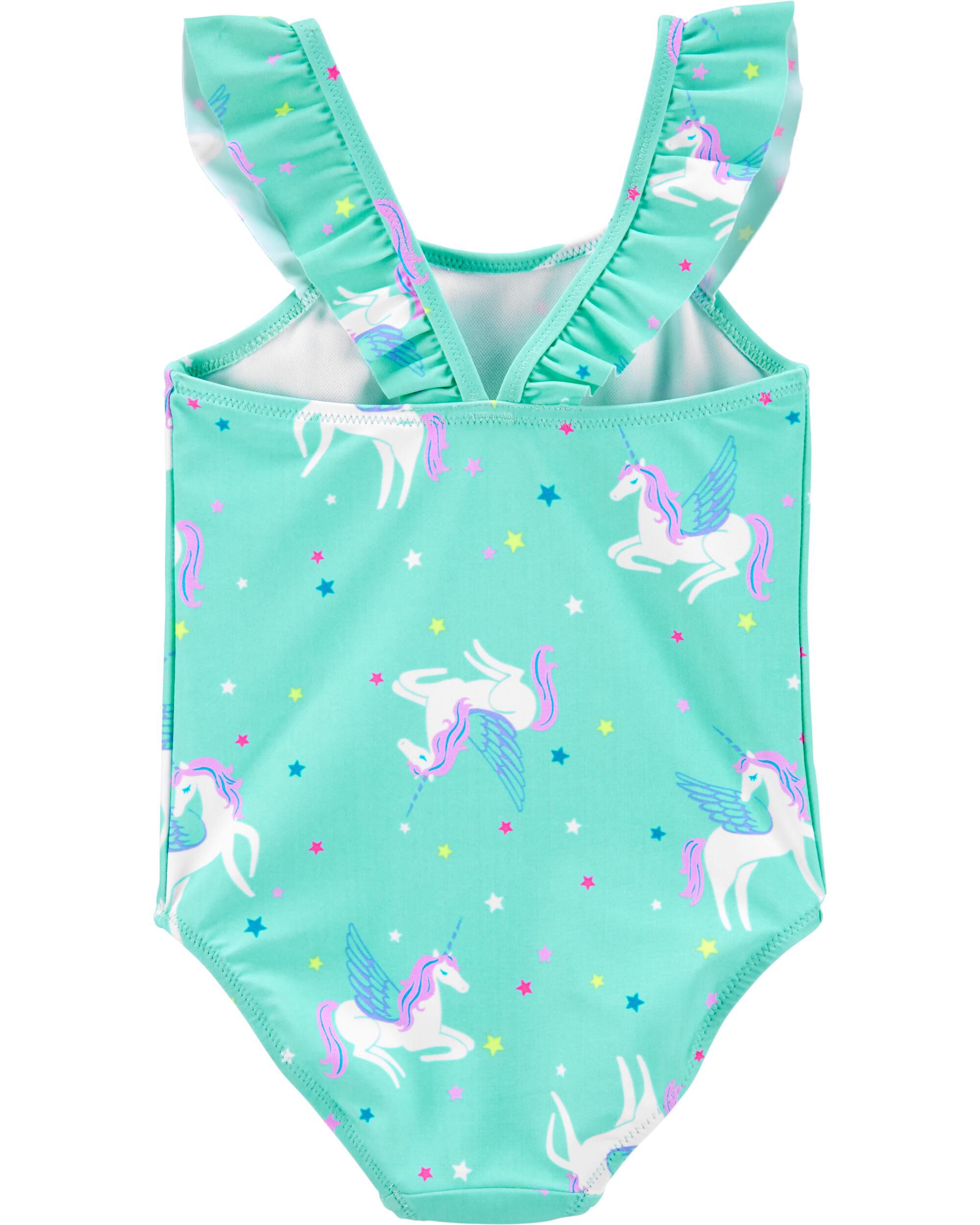 carter's unicorn swimsuit
