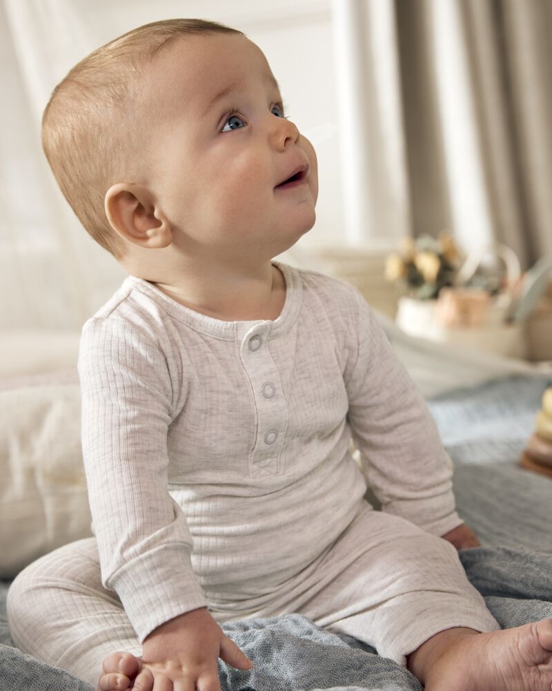 Bébé - Ensemble 2 pièces PurelySoft - Gris, image 4 sur 6 diapositives