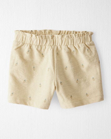 Kid 2-Piece Pineapple-Print Set Made with Organic Cotton, 