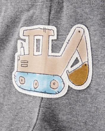 Baby Boy 3-Piece Construction Little Character Set, 