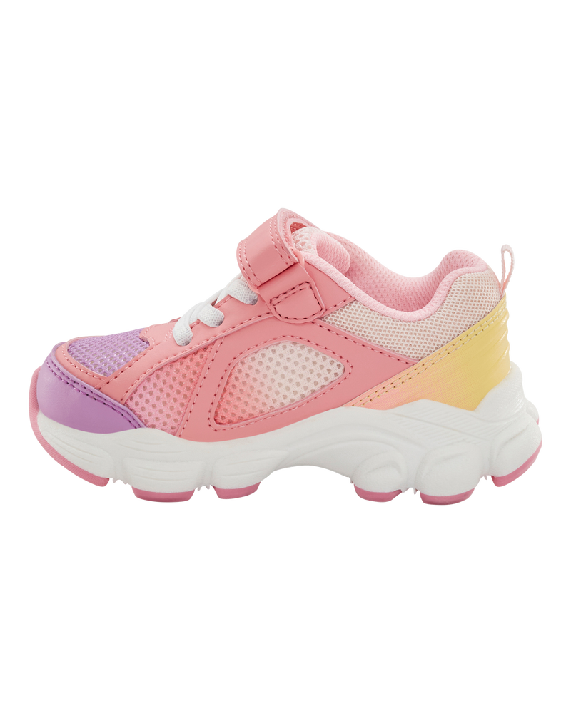 Toddler Girl Athletic Sneakers - Multicolour, image 6 of 7 slides