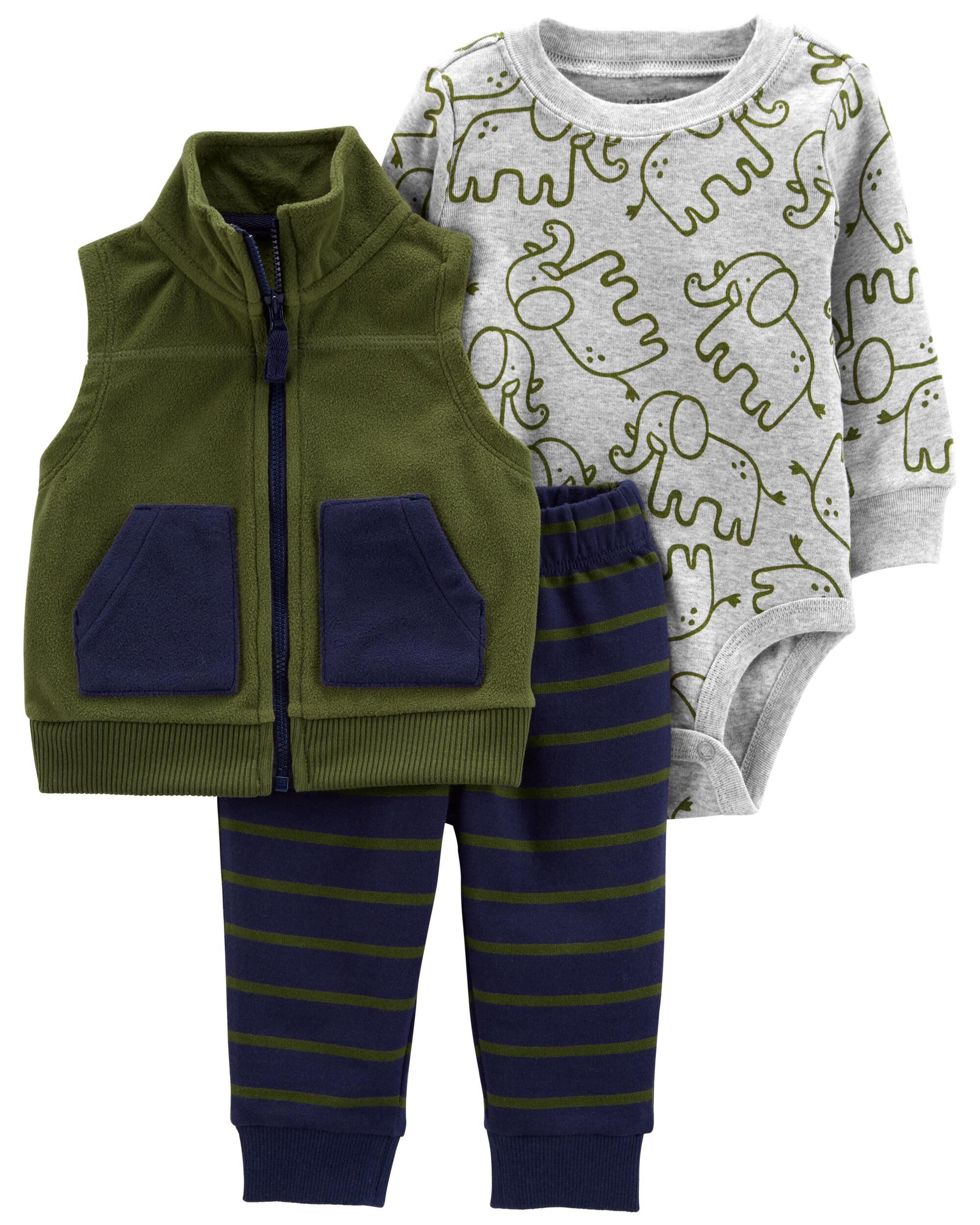 Carters fleece vest discount