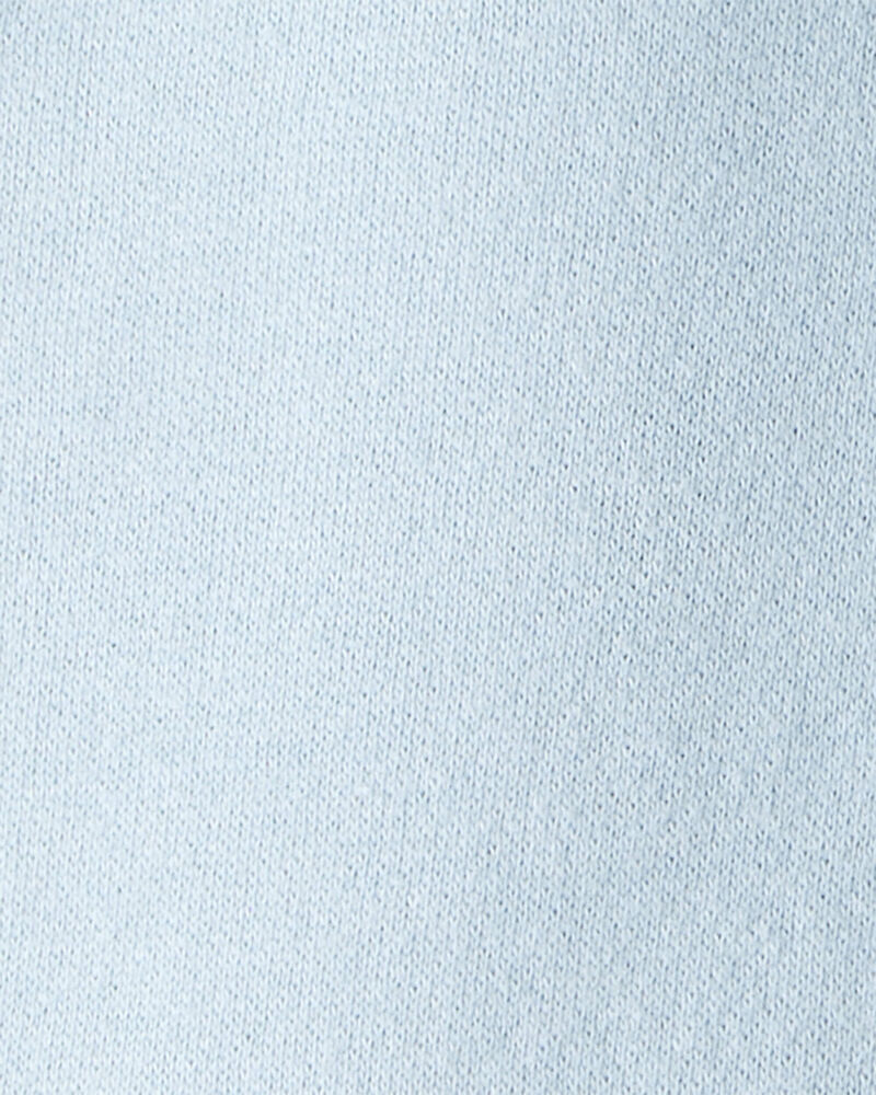 Toddler Girl Cotton Joggers - Blue, image 5 of 6 slides