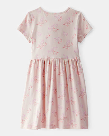 Girls Horse Print Dress, 