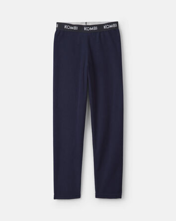 Boys Kombi Base Layer Fleece Bottom - Navy, 