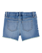 Toddler Iconic Denim Shorts - Blue, image 4 of 6 slides
