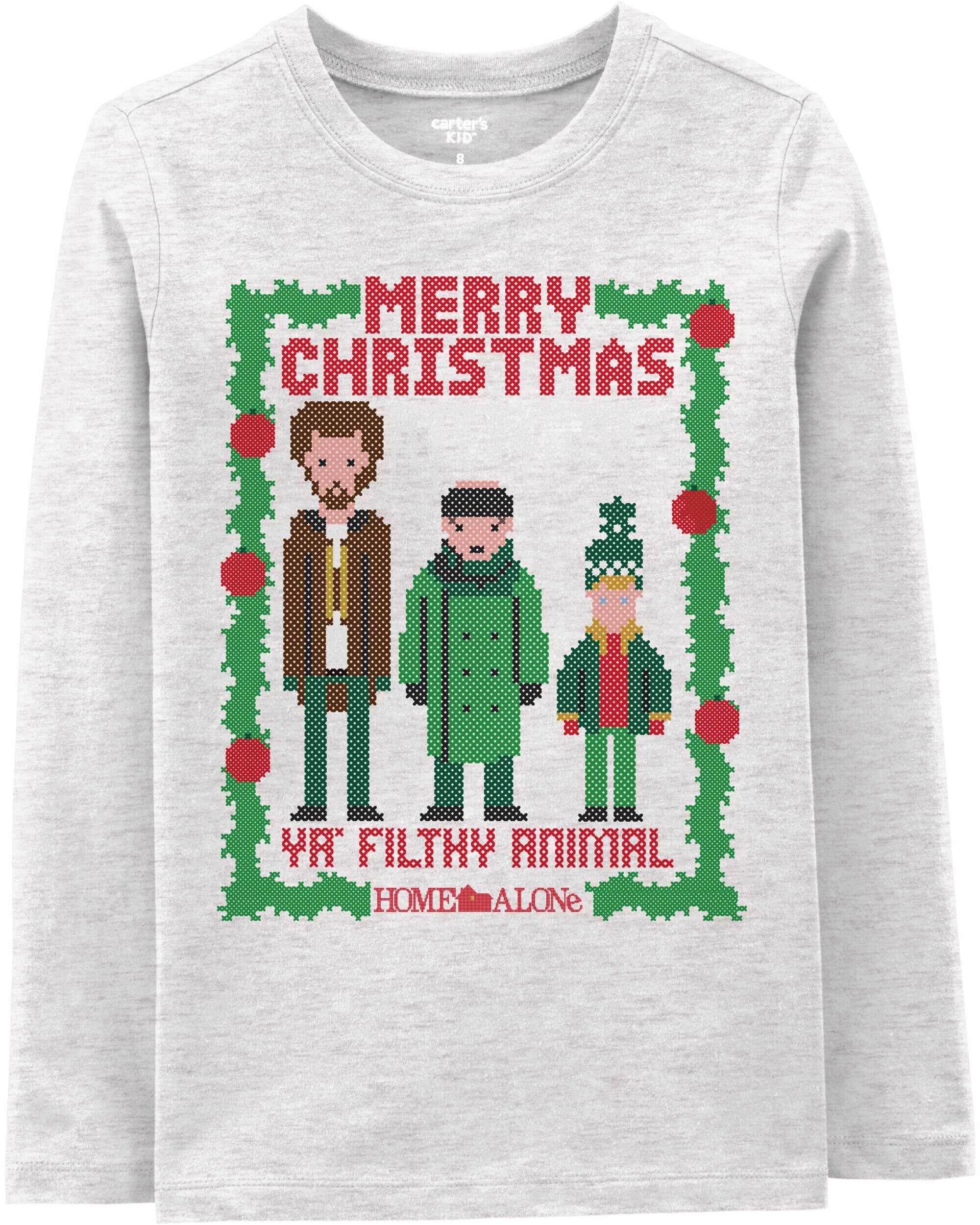 Multi Kid Home Alone Christmas Tee Carter s Oshkosh Canada