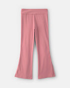 Filles - Legging sport extensible &agrave; jambe &eacute;vas&eacute;e - Rose, image 2 sur 4 diapositives