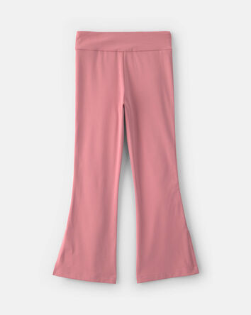 Filles - Legging sport extensible &agrave; jambe &eacute;vas&eacute;e - Rose, 