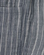 Toddler Boy 2-Piece Organic Cotton Gauze Short Set in Cream, image 5 of 7 slides