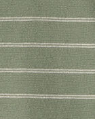B&eacute;b&eacute; gar&ccedil;on - Polo Uniform Rayures - Vert olive, image 2 sur 2 diapositives