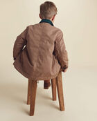 Boys Barn Utility Jacket - Brown, image 4 of 8 slides