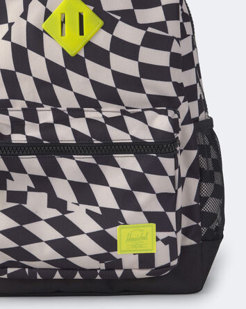 Herschel Kids' Checkered Backpack - Black/White, 