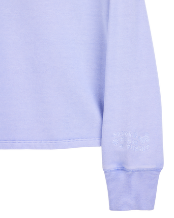 Kid Butterfly-Print French-Terry Pullover, 