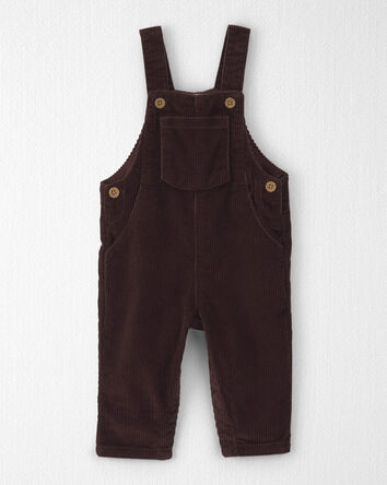 Baby Organic Cotton Corduroy Overalls, 