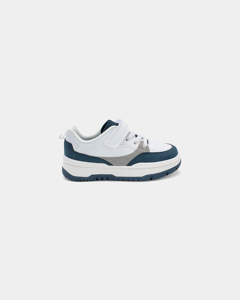Tout-petit gar&ccedil;on - Espadrilles d&eacute;contract&eacute;es - Bleu marine/Blanc, image 2 sur 6 diapositives