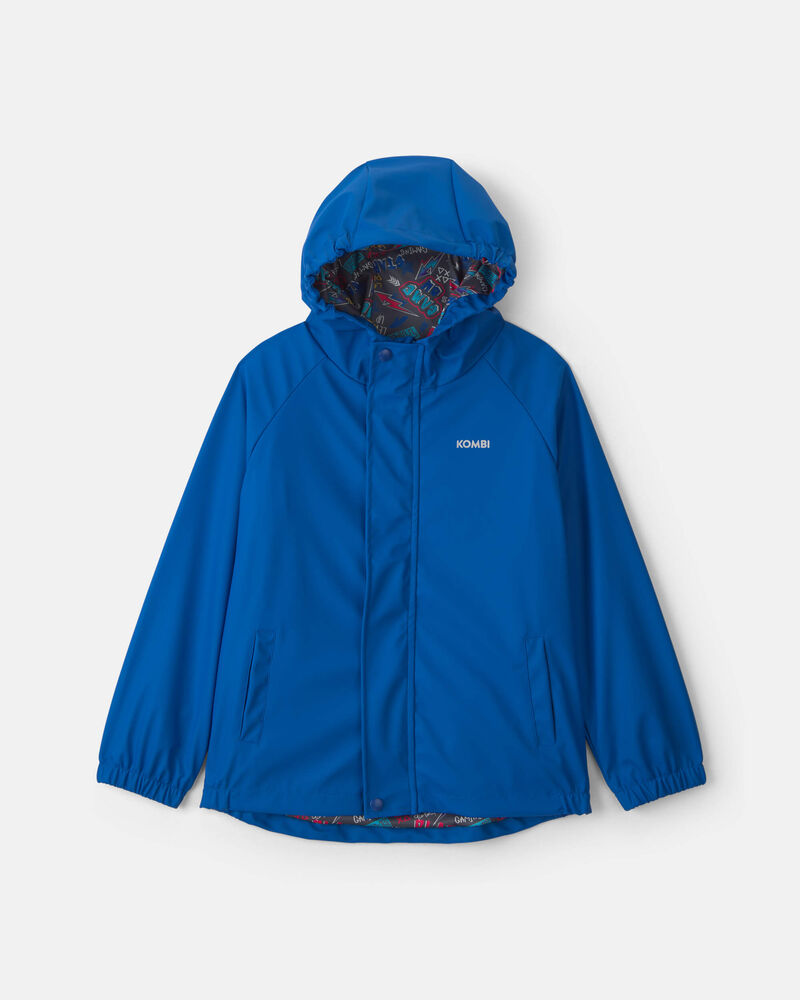 Kids Kombi London Rain Jacket - Blue , image 1 of 3 slides
