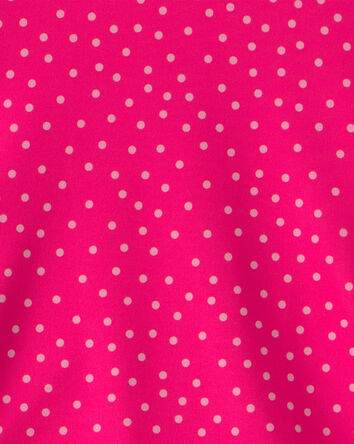 Girls Polka Dot Active Tank Top - Pink, 