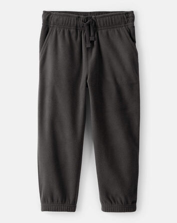 Tout-petit garçon - Pantalon de jogging en molleton - Noir, 