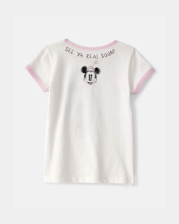 Tout-petit fille - T-shirt &agrave; imprim&eacute; Minnie Mouse de Disney&copy; - Blanc, 