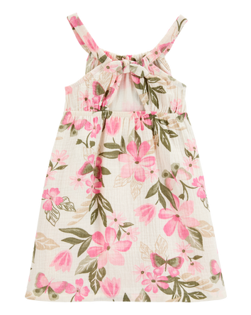 Toddler Floral Sleeveless Dress - Floral, 
