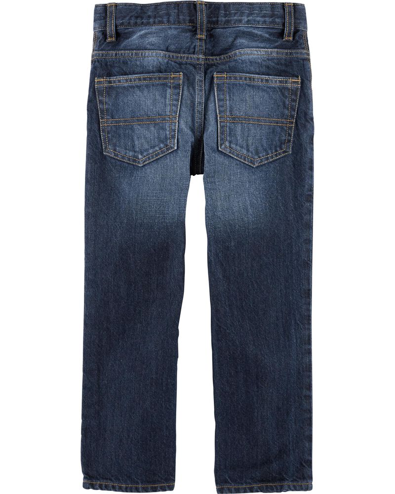 Medium Faded Wash Classic Jeans, image 2 sur 2 diapositives