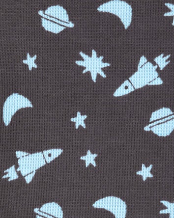 Toddler 2-Piece Space Thermal Pyjamas, 