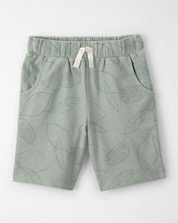 Gar&ccedil;ons - Ensemble 2 pi&egrave;ces short avec coton biologique, terre de Sienne, 