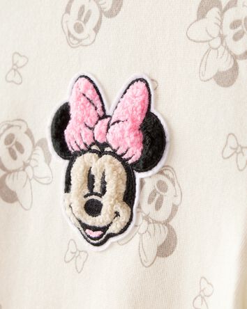 Girls Disney&copy; Minnie Mouse Pullover Sweatshirt - Cream, 