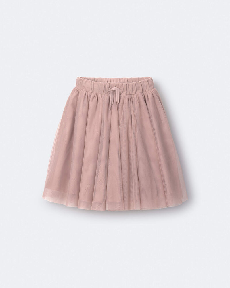 Toddler Girl Avenue Twirl&trade; Midi with Tulle - Mauve, image 2 of 6 slides