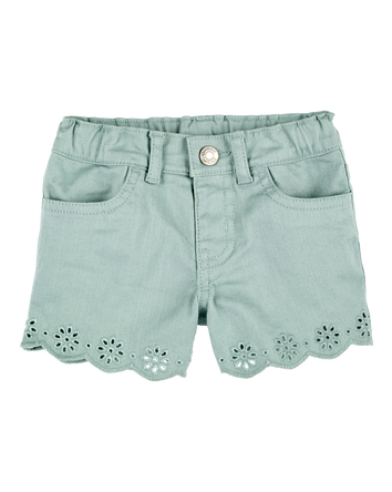 Toddler Iconic Eyelet Short, 