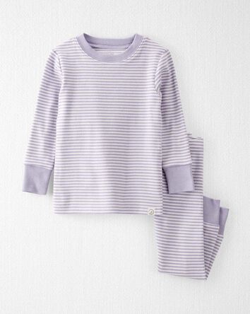 Baby Girl Organic Cotton Pyjamas Set, 