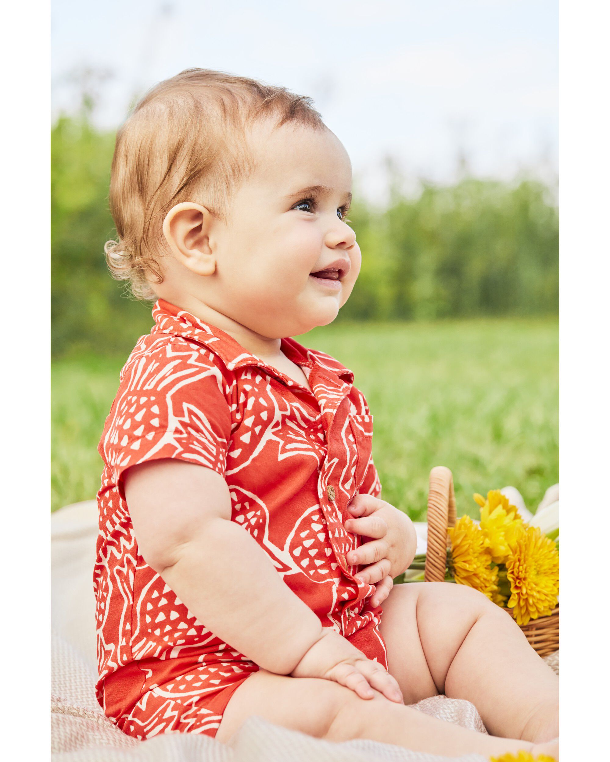 Carters baby romper hot sale