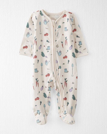Baby Organic Cotton Sleeper Pyjamas, 