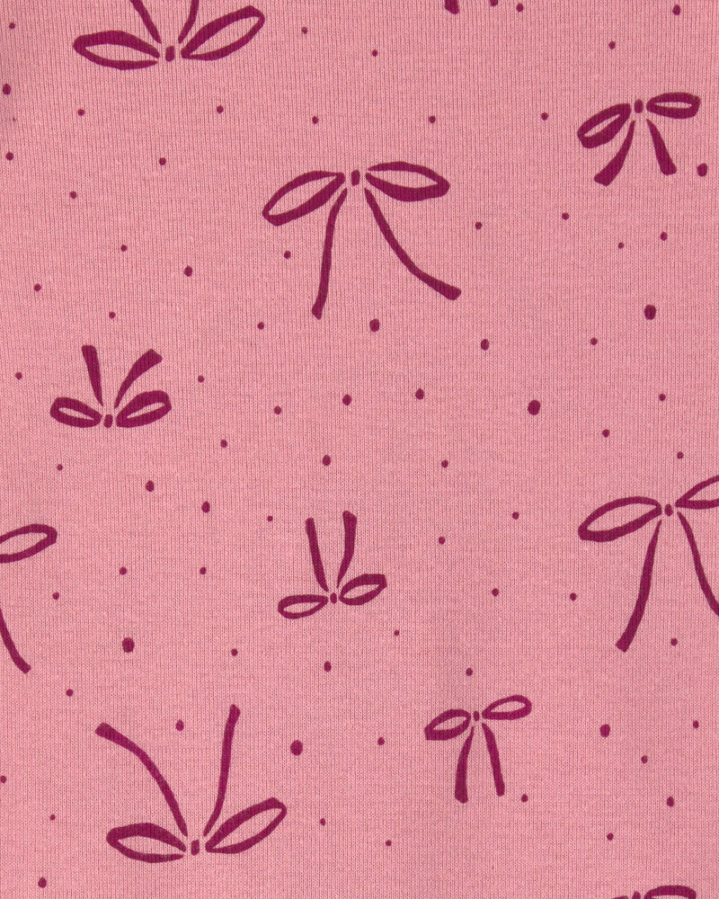 B&eacute;b&eacute; fille - Emballage 5 cache-couches &agrave; manches courtes &agrave; motif ourson &ndash; Rose/Mauve, image 6 sur 6 diapositives