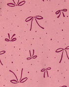 B&eacute;b&eacute; fille - Emballage 5 cache-couches &agrave; manches courtes &agrave; motif ourson &ndash; Rose/Mauve, image 6 sur 6 diapositives