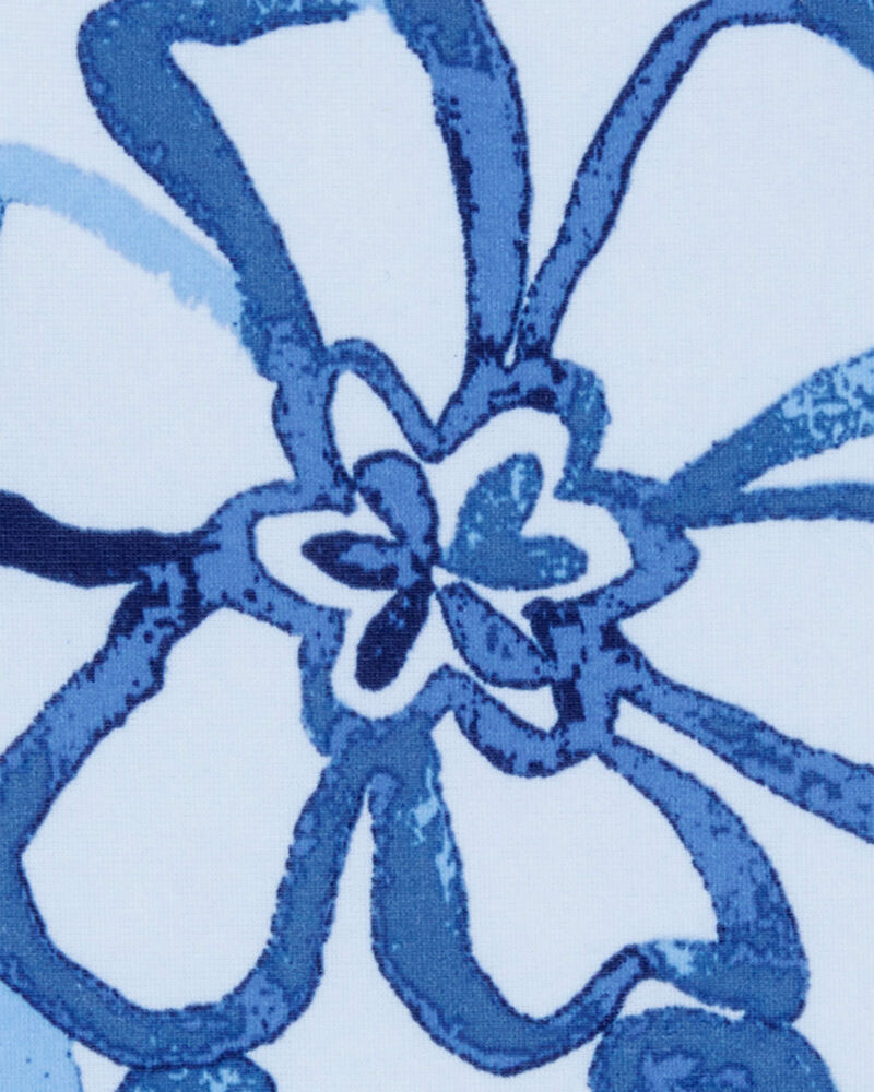 Bébé Maillot de bain 1 pièce à fleurs, image 4 sur 5 diapositives