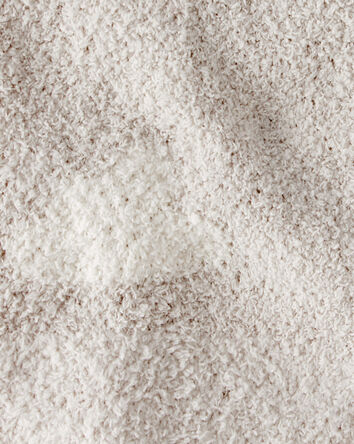 Couverture pelucheuse - Beige, 