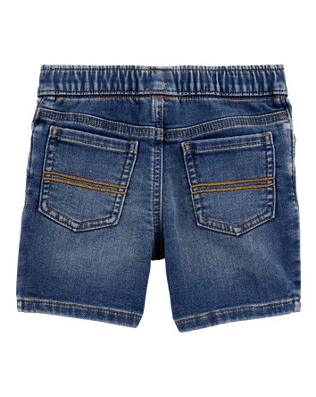 Baby Pull-On Denim Shorts, 