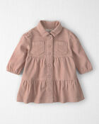 Baby Girl Organic Cotton Corduroy Dress, image 1 of 6 slides