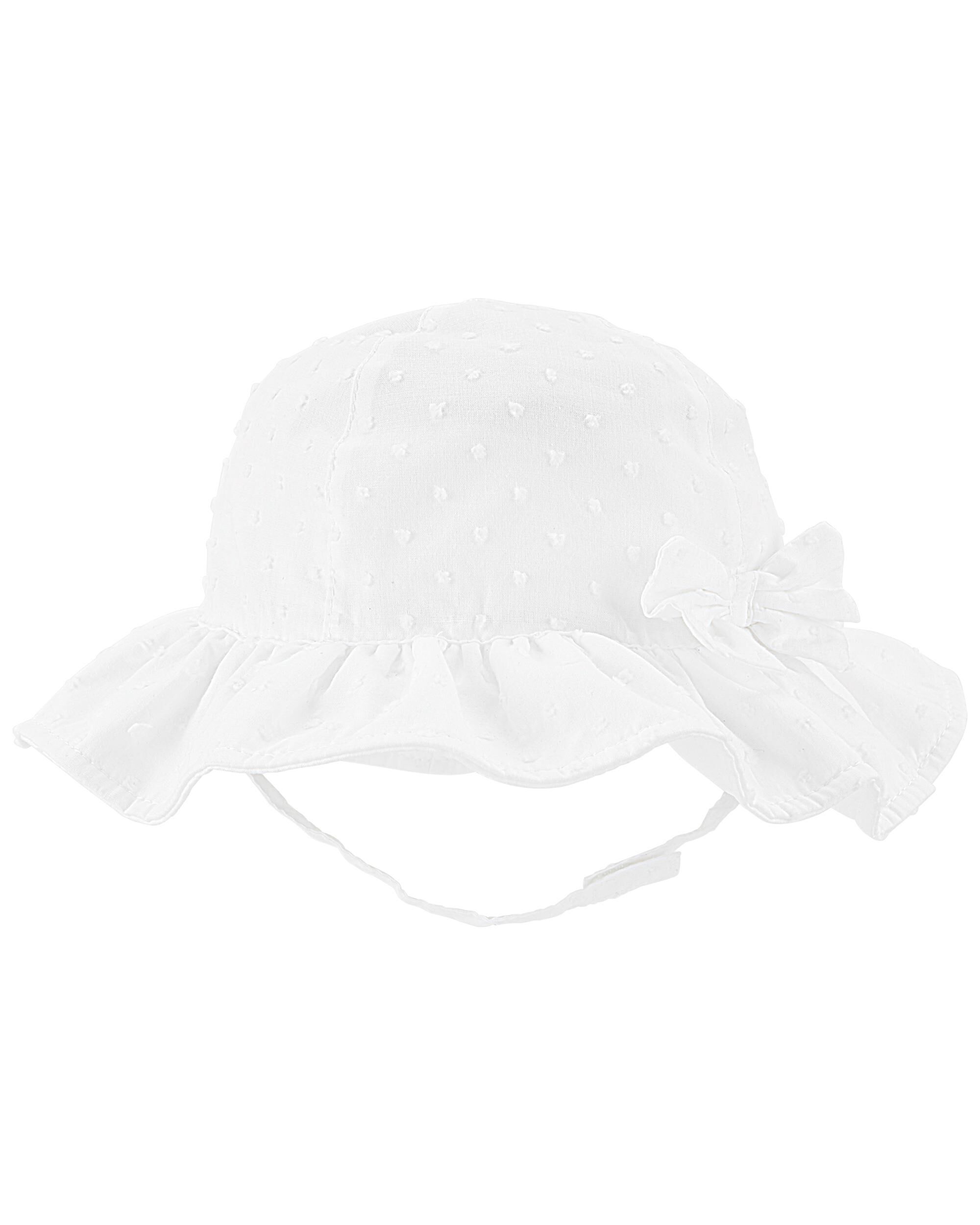 Carters baby girl sun hat 2025