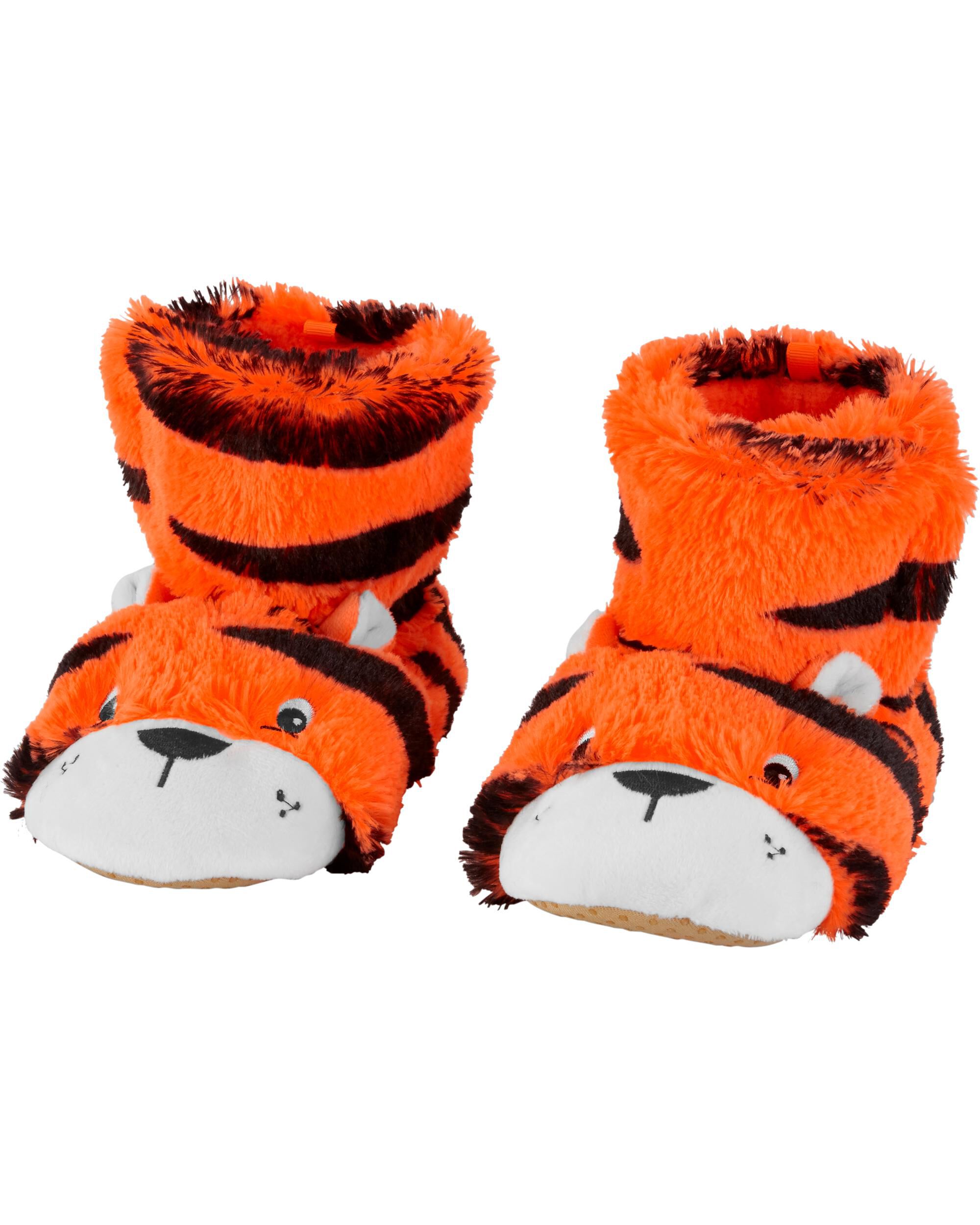Kids tiger slippers clearance