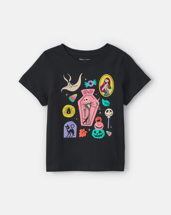 Girls Disney&copy; Nightmare Halloween Graphic Tee - Black, 