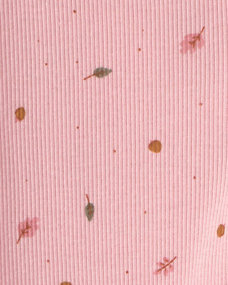 Baby Girl 3-Piece Leaves Layering Set - Pink, image 3 of 6 slides