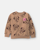 Filles - Chandail en molleton Minnie Mouse de Disney&copy; &ndash; Brun, image 1 sur 2 diapositives